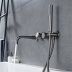 Robinet De Bain Mural Avec Douchette