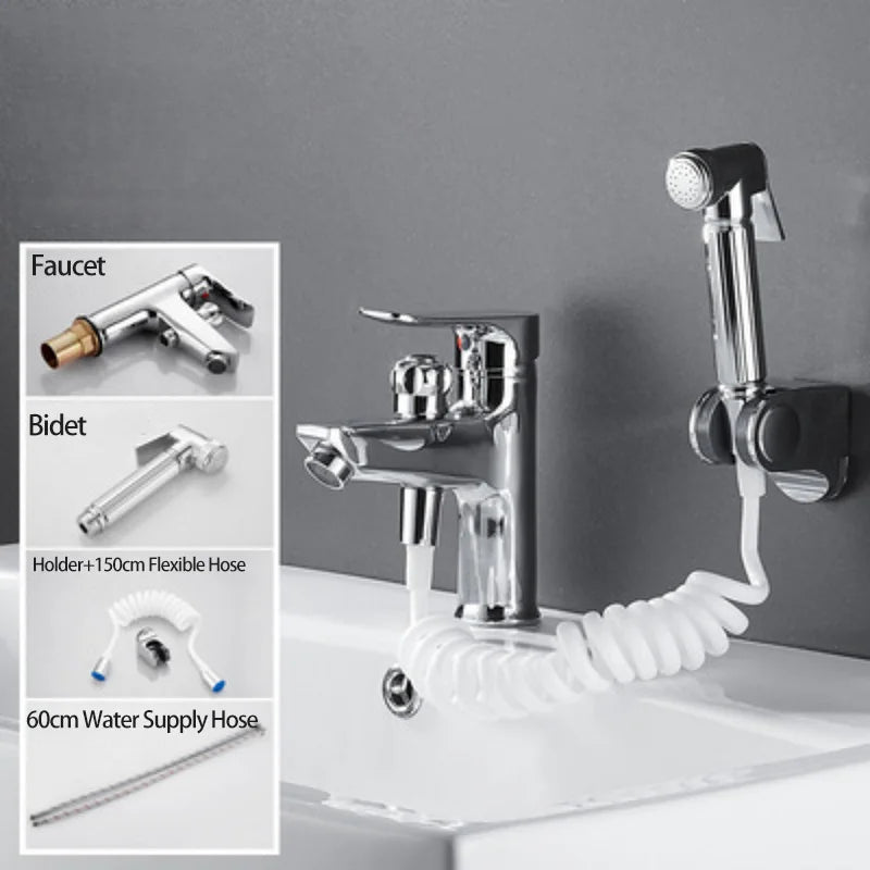 Robinet Baignoire Avec Douchette Monotrou
