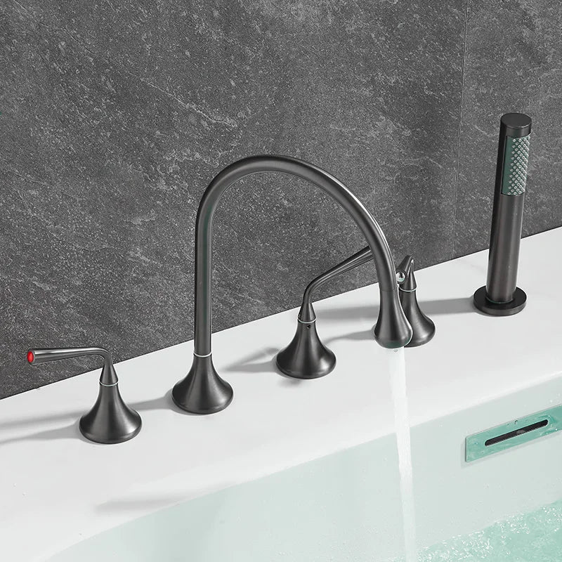 Robinet Salle De Bain Col De Cygne Avec Douchette