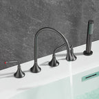 Robinet Salle De Bain Col De Cygne Avec Douchette