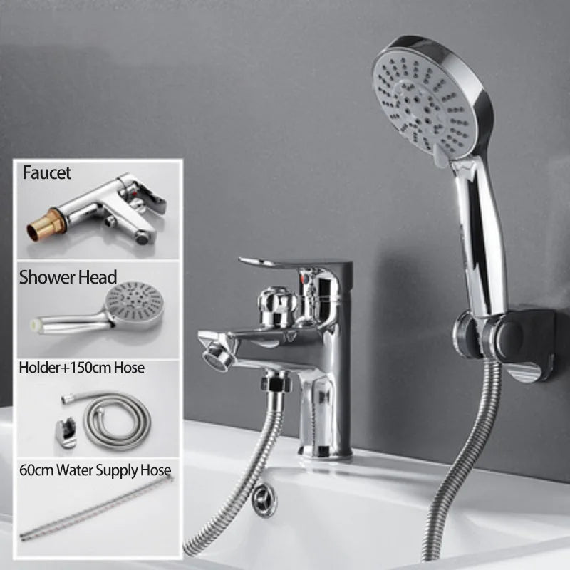 Robinet Baignoire Avec Douchette Monotrou