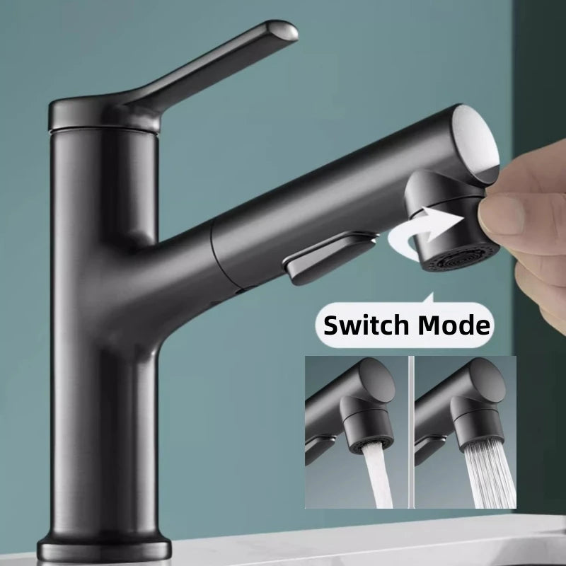 Robinet Avec Douchette Pour Lavabo