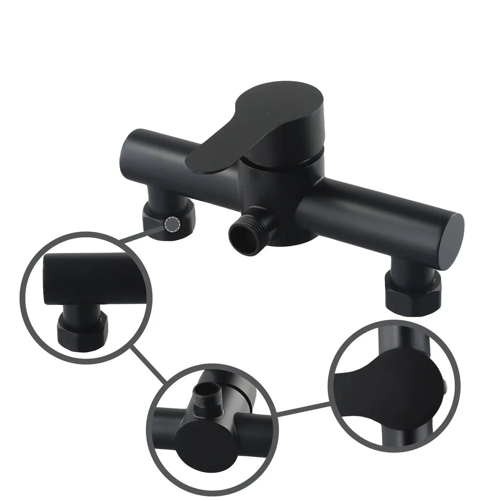 Mitigeur Douche Noir Classique