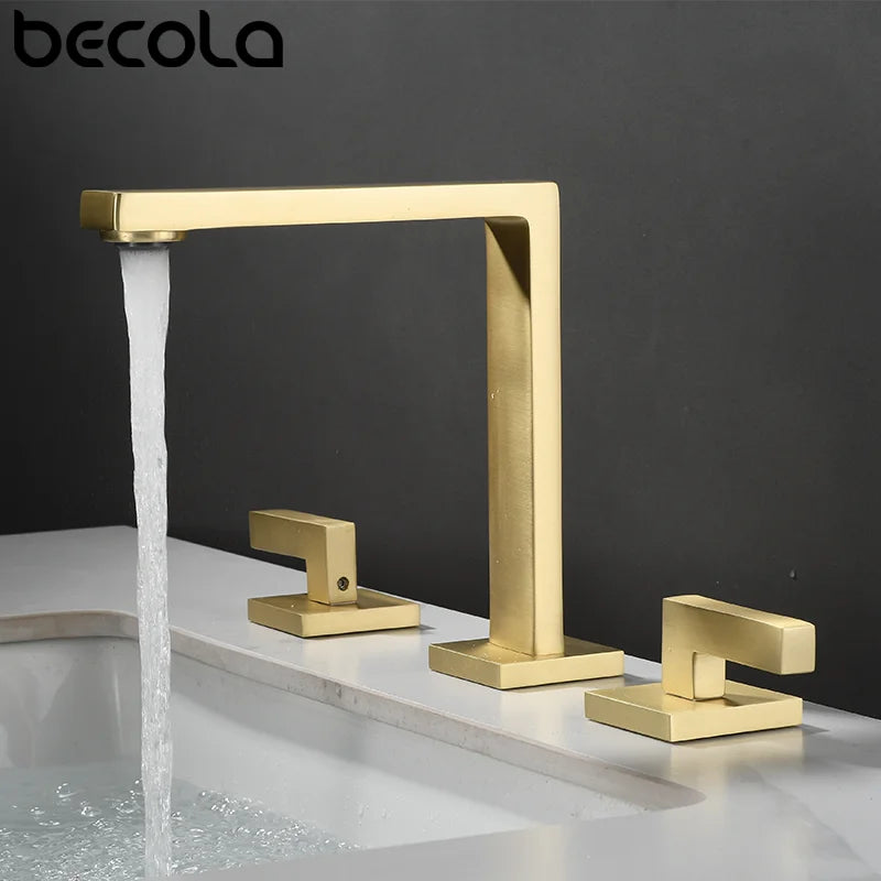 Robinet Lavabo 3 Trous Salle De Bain