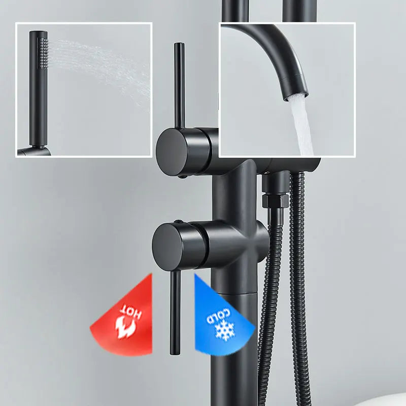 Robinet Sur Pied Pour Baignoire Ilot