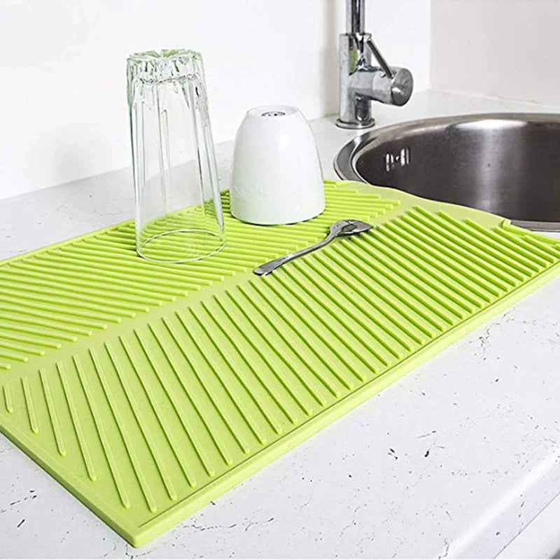 Tapis d'égouttage en silicone