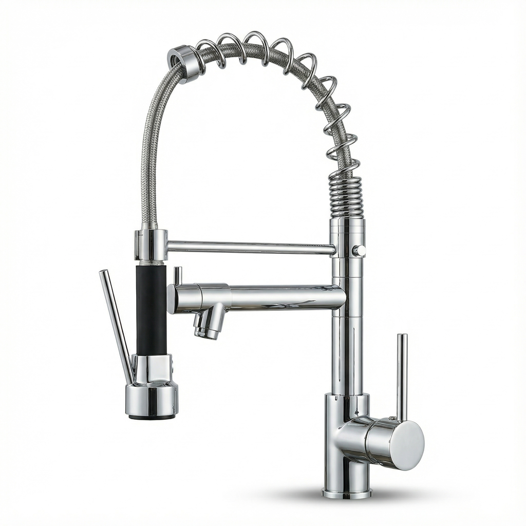 Robinet Cuisine Pivotant Douchette