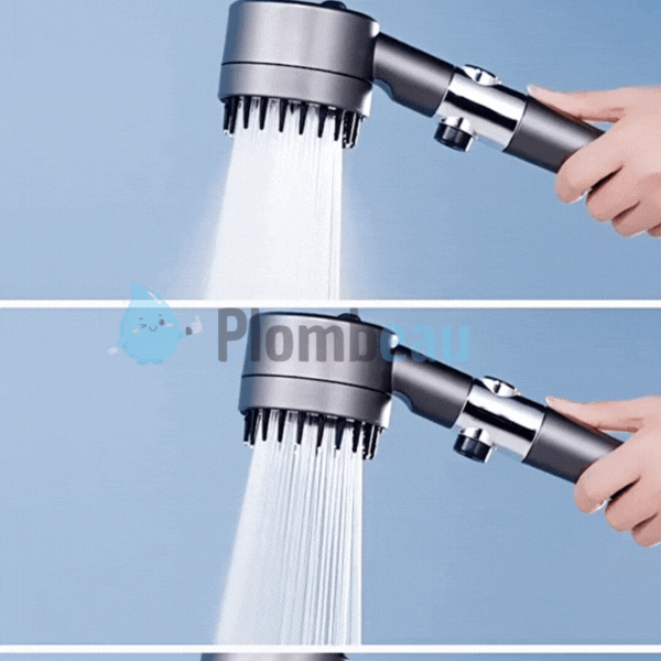 Pommeau de Douche Massant Économique PLOMBEAU