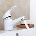 Mitigeur de Lavabo Blanc ROBINETO
