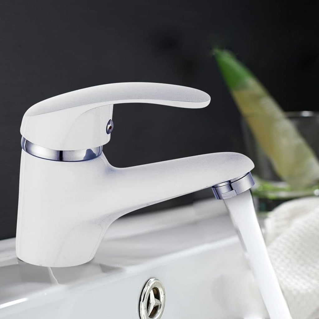 Mitigeur de Lavabo Blanc ROBINETO