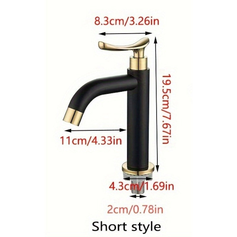 Mitigeur Salle de Bain Luxe Noir ROBINETI