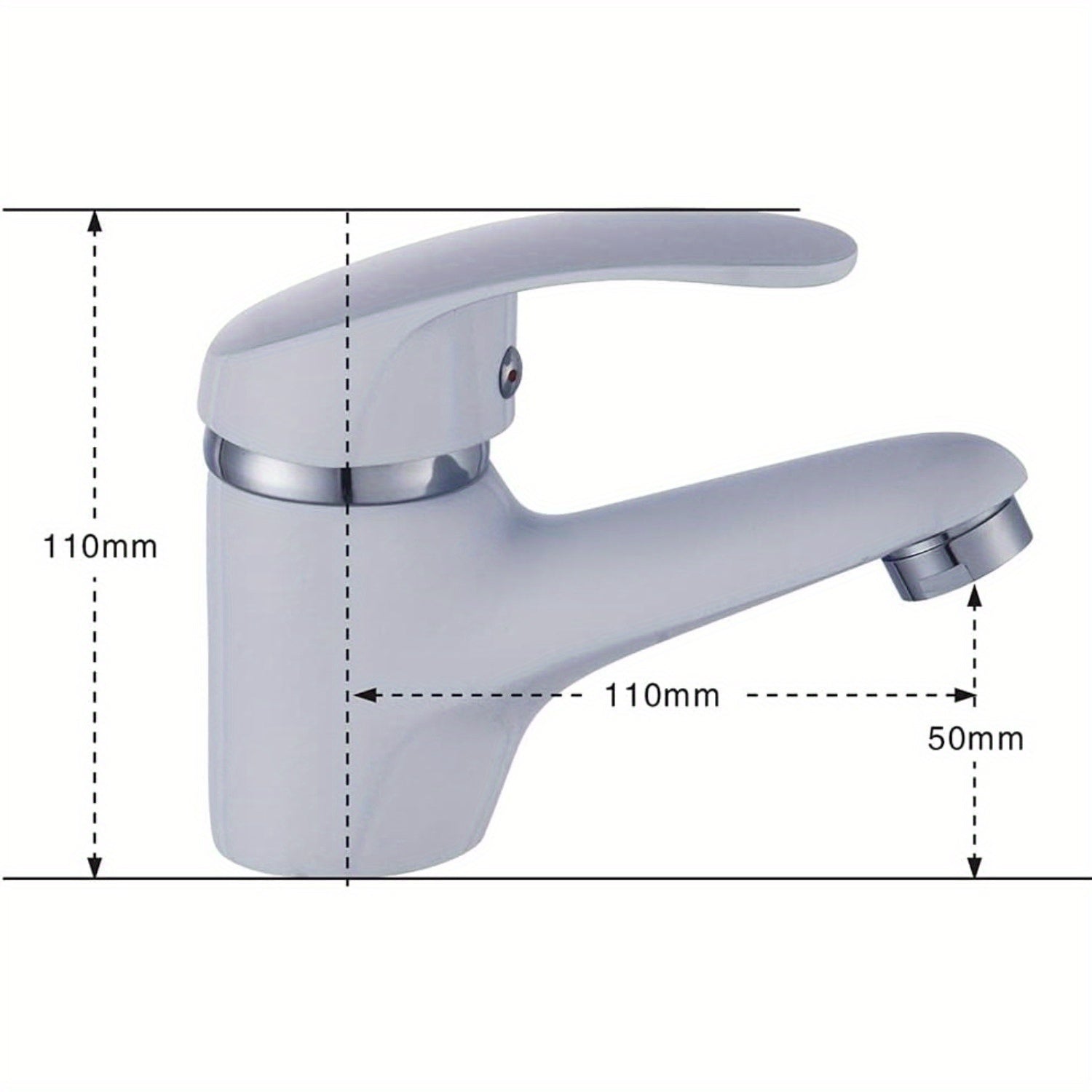 Mitigeur de Lavabo Blanc ROBINETO