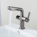 Mitigeur Thermostatique Lavabo Extractible Gris