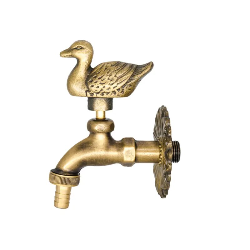 Robinet Extérieur Décoratif Animaux Doré