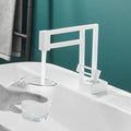 Robinet Lavabo Design Moderne Blanc