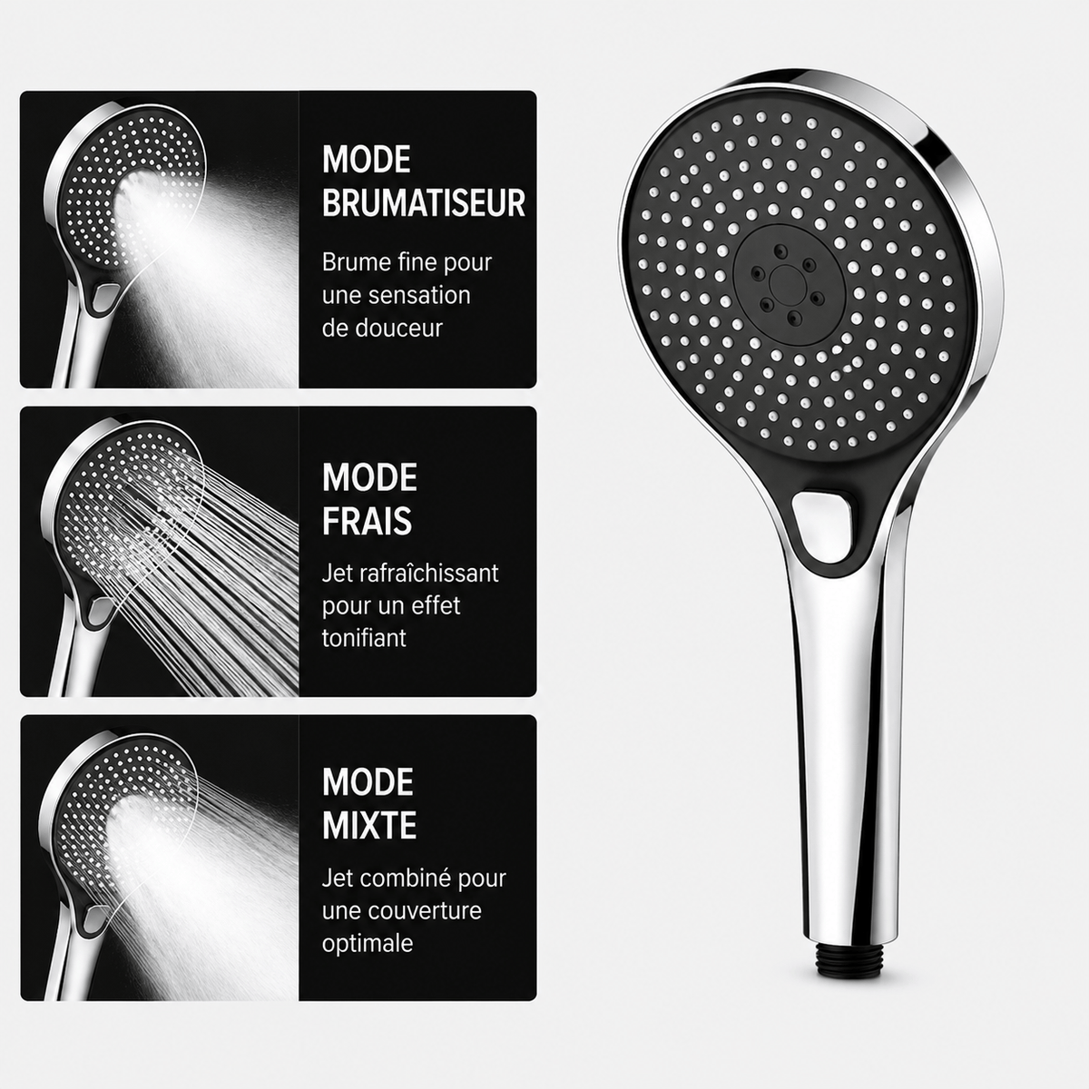 Robinet Signature Pommeau De Douche 3 en 1 Image