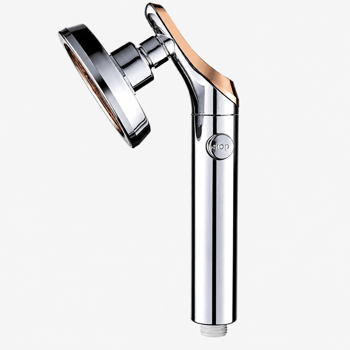Robinet Signature Pommeau De Douche Avec Bouton Stop Image