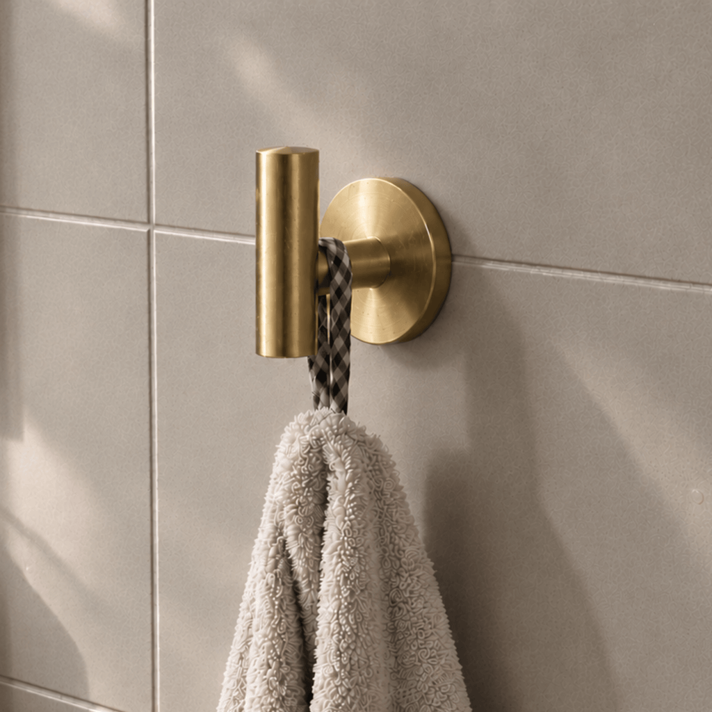 Robinet Signature Porte Serviette Salle de Bain Mural