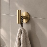 Robinet Signature Porte Serviette Salle de Bain Mural