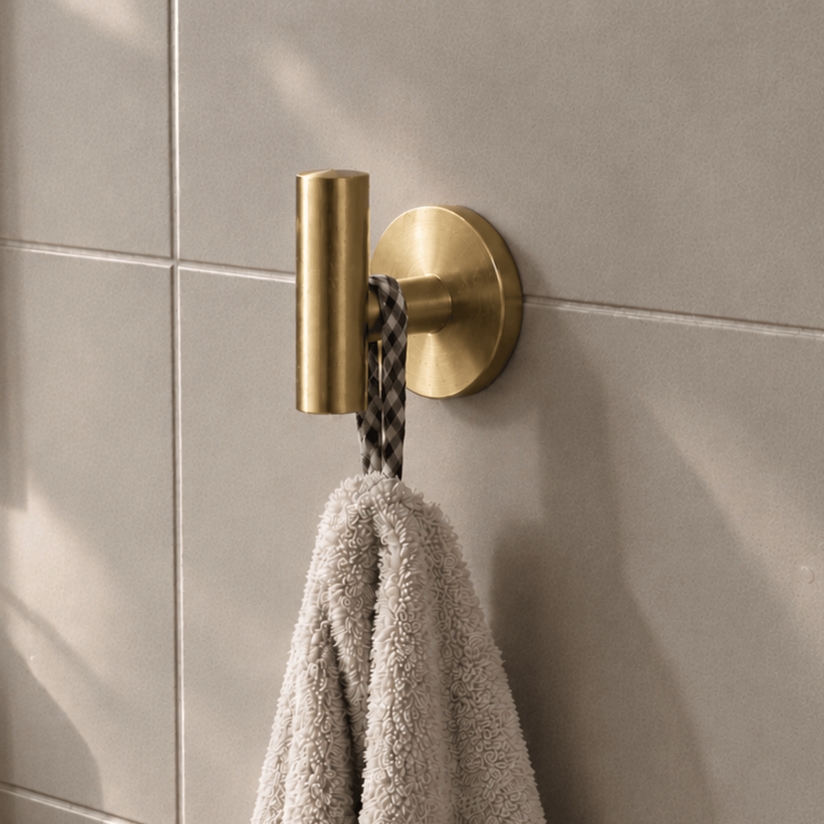Robinet Signature Porte Serviette Salle de Bain Mural Image