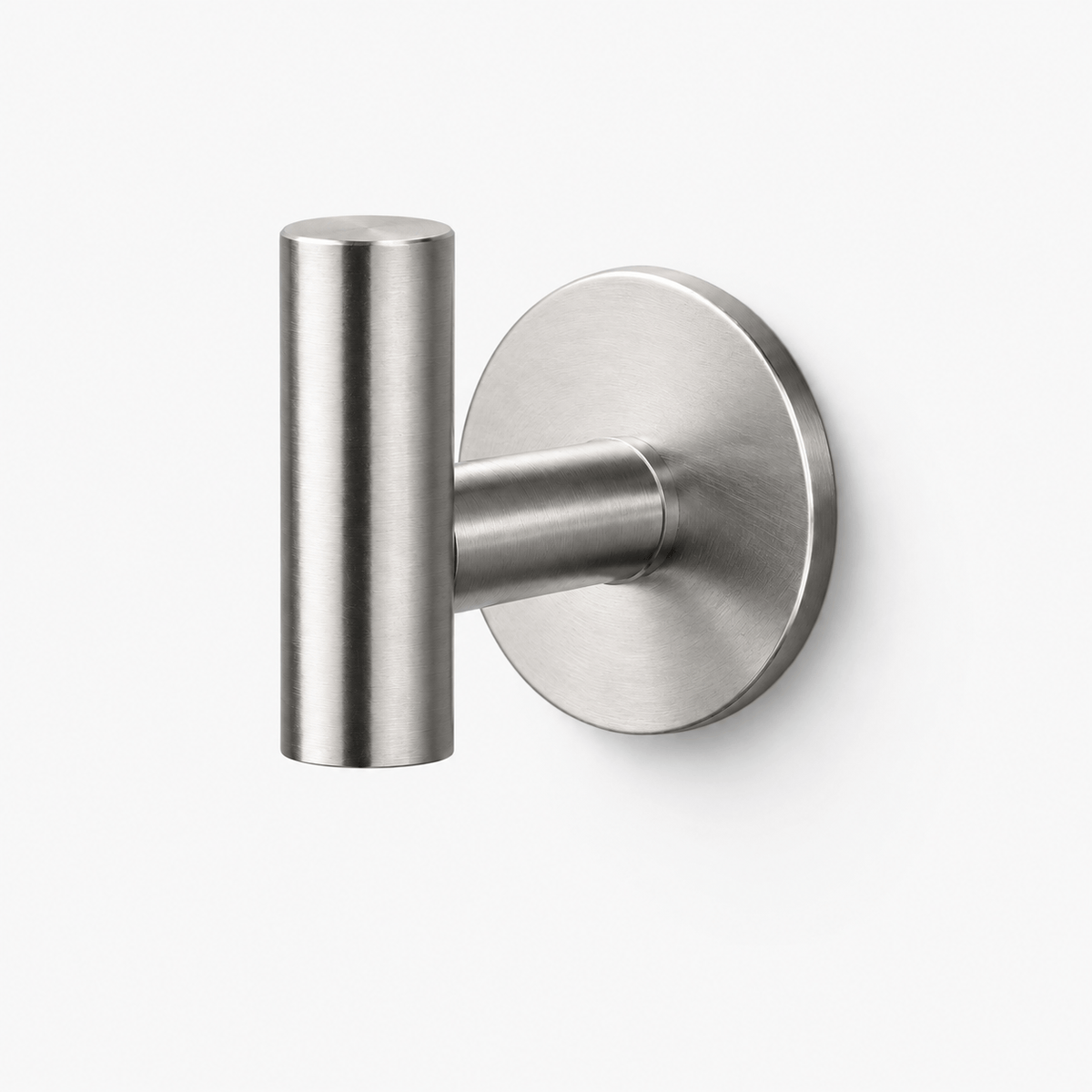 Robinet Signature Porte Serviette Salle de Bain Mural Gris