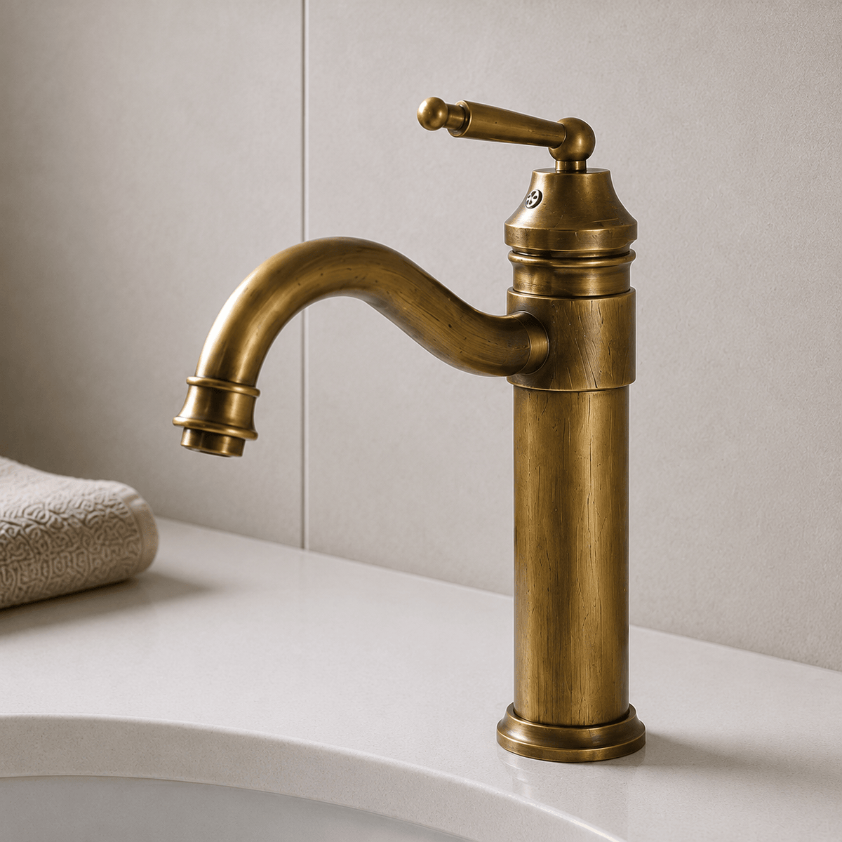 Robinet Signature Robinet Bronze Lavabo - Mitigeur Vintage
