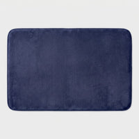 Robinet Signature Tapis De Bain Antidérapant, Absorbant Et À Séchage Rapide Bleu