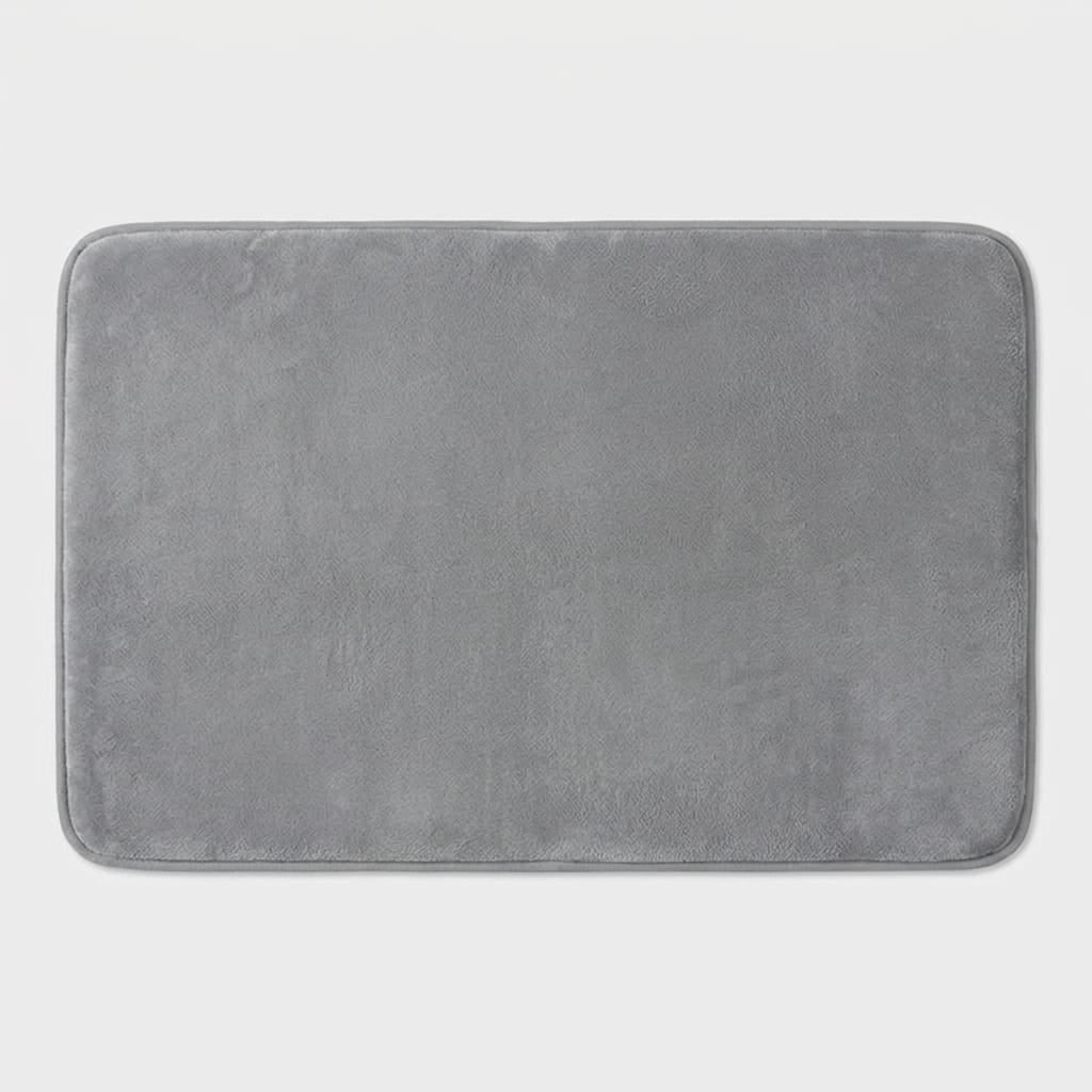 Robinet Signature Tapis De Bain Antidérapant, Absorbant Et À Séchage Rapide Gris