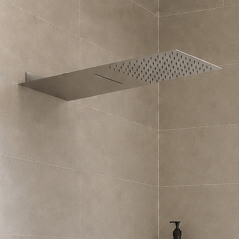 Robinet Signature Tete De Douche Pluie Et Cascade Image
