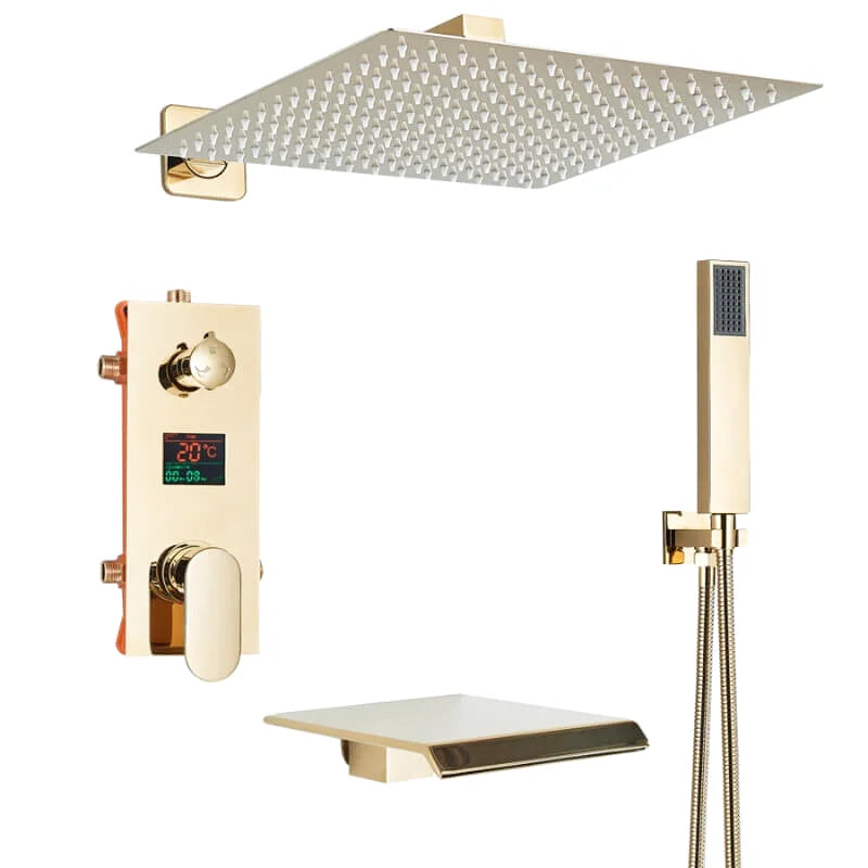Robinet Thermostatique Douche Sortie Haute | Cavo ROBINETTI